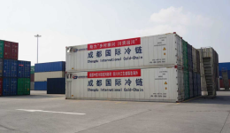 春节不打烊 成都中欧冷链班列助力农产品出海