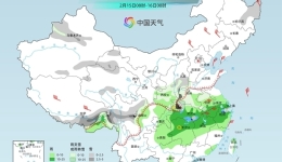 大回暖持续黄淮一带暖得同期少见 明起我国降雨增多增强