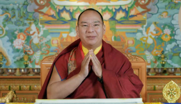Greetings for the Tibetan New Year of the Fire Horse from Panchen Erdeni Chos-kyi rGyal-po