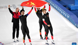 Team spirit powers China to historic team pursuit podium in speed skating at Milan-Cortina