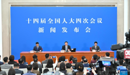 China's national legislature holds press conference ahead of annual session