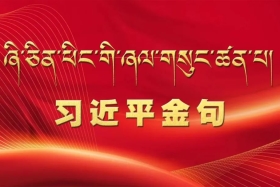 ཞི་ཅིན་ཕིང་གི་ཞལ་གསུང་།  མིའི་རིགས་ཀྱི་ཤེས་དཔལ་འཕེལ་རྒྱས་སྐོར།