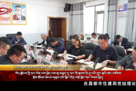 བོད་ལྗོངས་ཀྱི་ཏང་ཡོན་ལས་བྱེད་པས་མུ་མཐུད་དུ་ཏང་གི་སྐབས་ཉི་ཤུ་པའི་ཀྲུང་ཨུའི་ཚང་འཛོམས་གྲོས་ཚོགས་ཐེངས་གསུམ་པའི་སྙིང་དོན་བགྲོ་གླེང་གང་ལེགས་བྱེད།