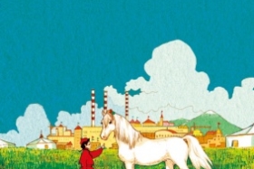 ང་དང་ལྷ་རྟ་དཀར་པོ།