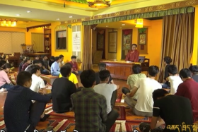 ལྷ་མོའི་འཁྲབ་གཞུང་ལས་དྲི་མེད་ཀུན་ལྡན།