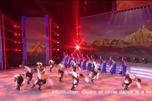 Traditional folk dance—Shangri-La Godro Dance