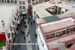 GLOBALink - Vlog- Exploring charm of Tibetan clothing in Lhasa