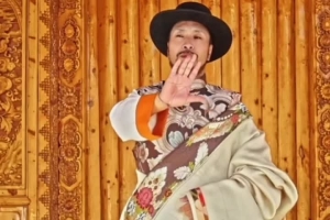 Tibetan New Year's greetings extended by Tibetan artist Bachun