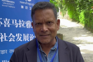 美国得克萨斯大学传播系教授Arvind Singhal：论坛令人深受鼓舞
