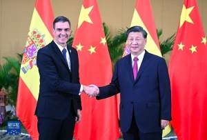 習(xí)近平會(huì)見西班牙首相桑切斯