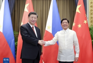 习近平会见菲律宾总统马科斯