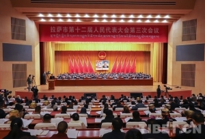 拉萨市十二届人大三次会议开幕