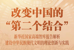 改變中國(guó)的“第二個(gè)結(jié)合”——新華社國(guó)家高端智庫(kù)報(bào)告解析建設(shè)中華民族現(xiàn)代文明的理論創(chuàng)新與實(shí)踐