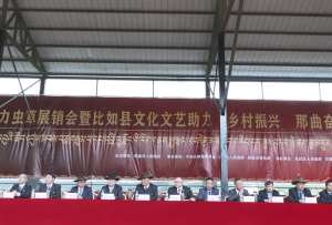 那曲市第十三屆魅力蟲草展銷會暨比如縣文化文藝助力“鄉(xiāng)村振興那曲奮進”成果展覽會圓滿閉幕