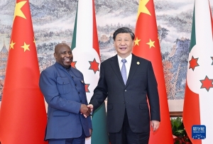 習近平會見布隆迪總統恩達伊施米耶