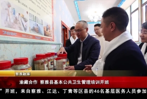 渝藏合作 察雅縣基本公共衛生管理培訓開班