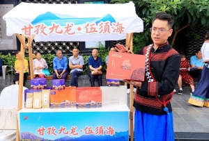 藏彝走廊一家親 團(tuán)結(jié)花開映九龍
——九龍融合發(fā)展成果展在蓉開展