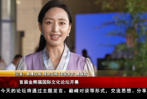 首屆金熊貓國際文化論壇開幕