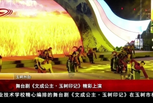 舞台剧《文成公主-玉树印记》精彩上演
