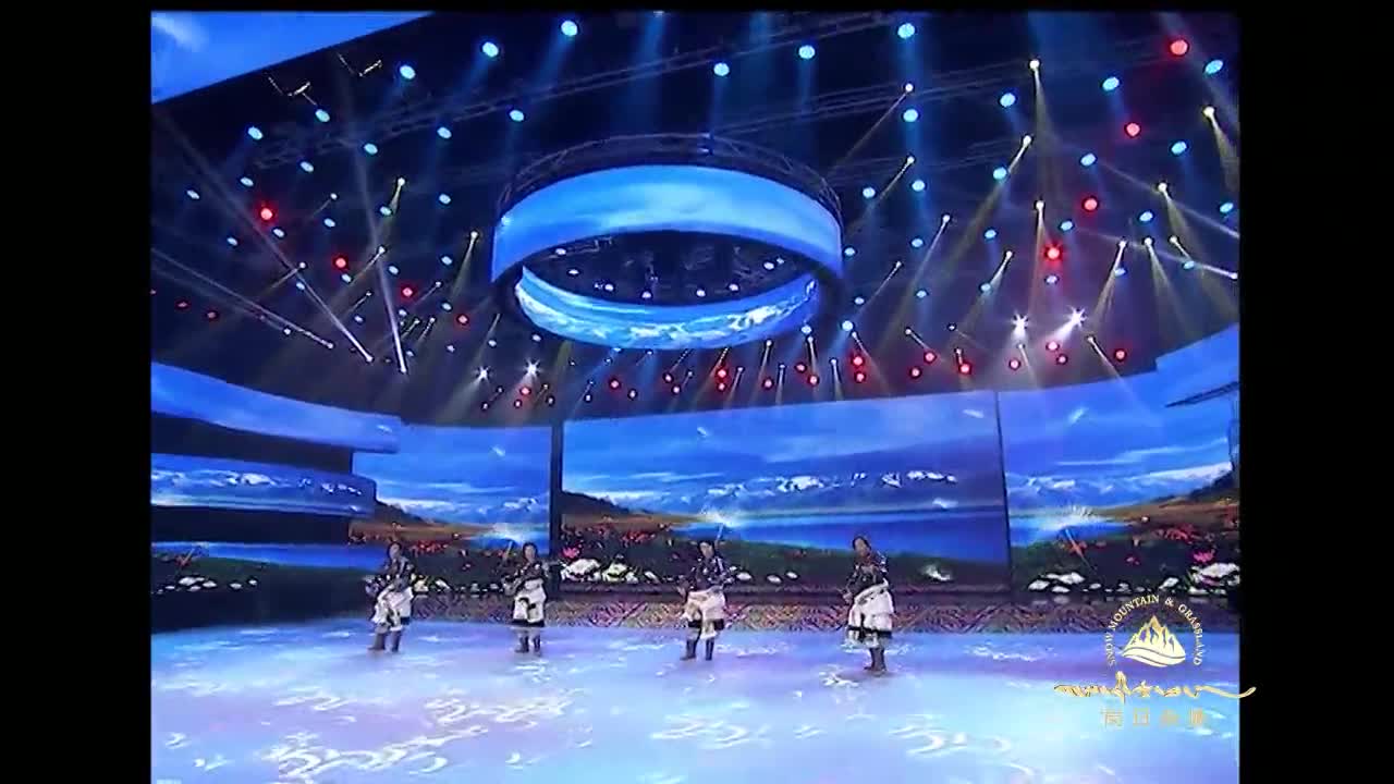 《岗日杂塘》歌舞节目《藏族乐队》