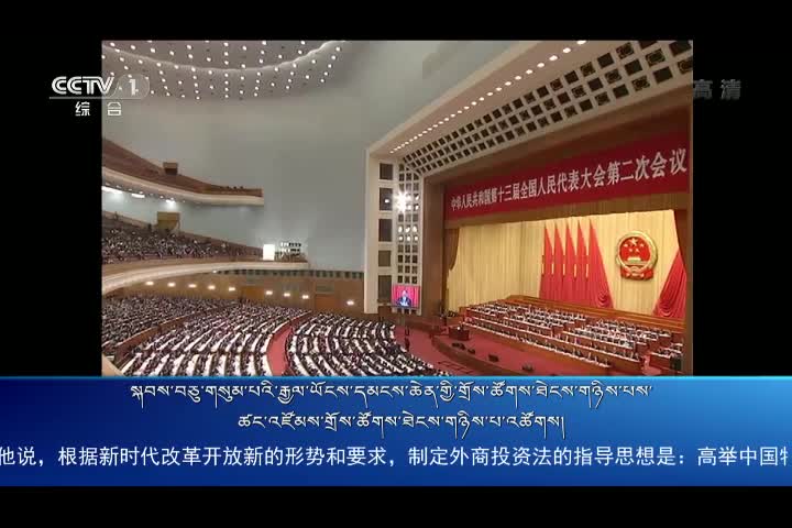 央视新闻联播 （19.03.08）