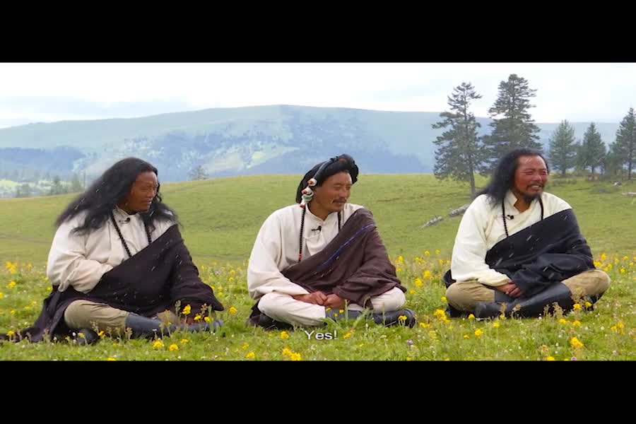 Khampa Men's Village in Nagchuka County