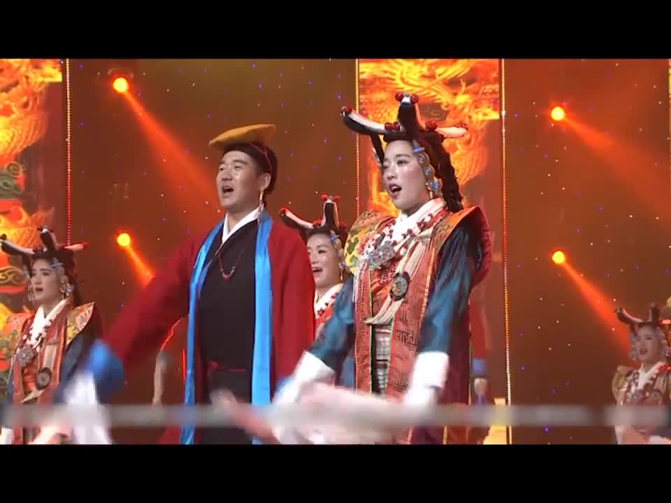 Tibetan dance: Nangma