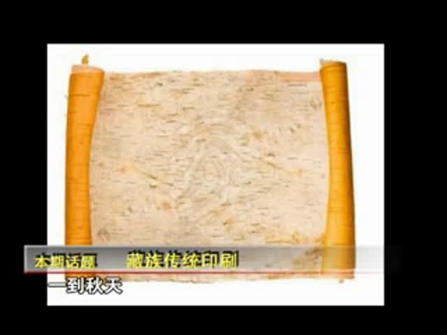 藏族傳統(tǒng)印刷史（11.08.12）