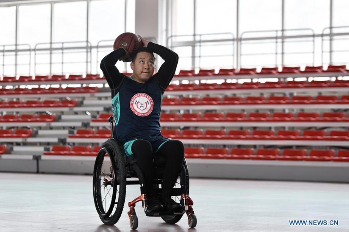 Yushu earthquake survivor reborn through wheelchair basketball
